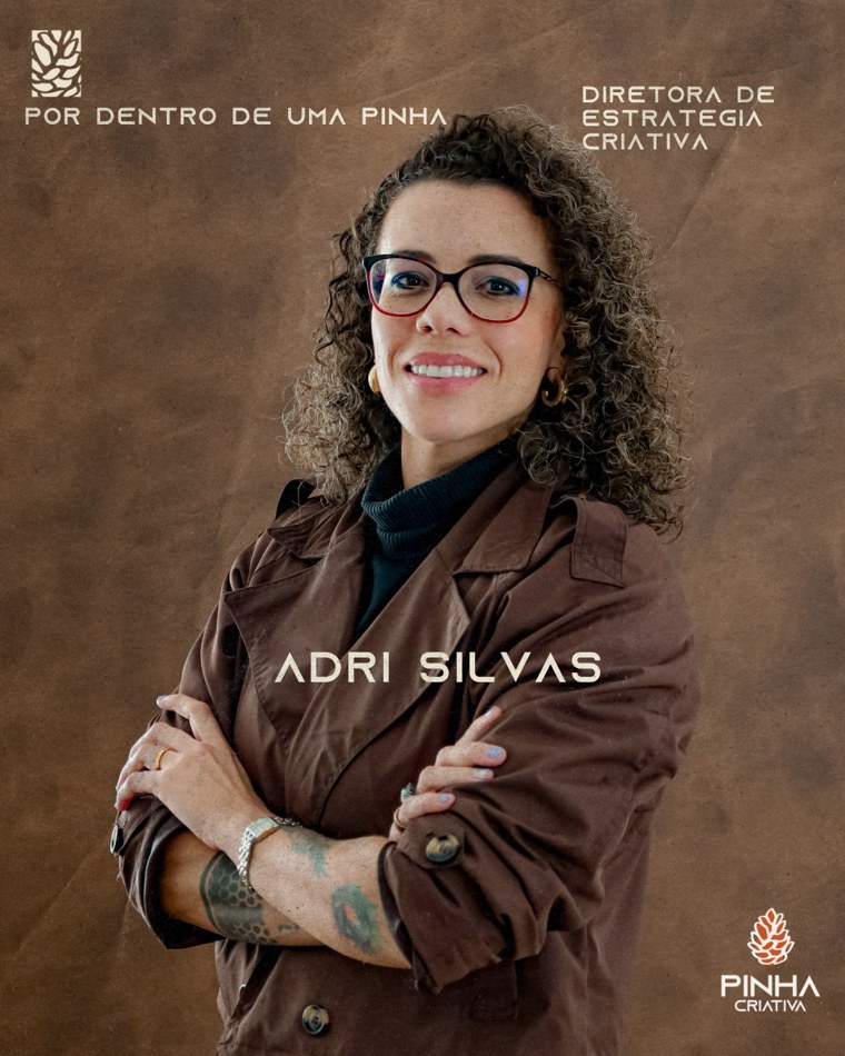 Retrato de Adri Silvas, Diretora de Estratégia Criativa