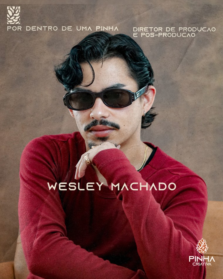 Retrato de Wesley Machado, Diretor de Produção e Pós-Produção